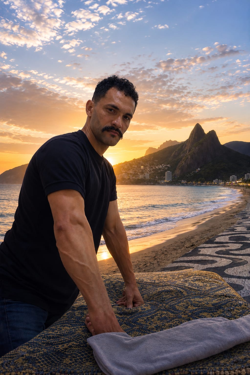 Adeílson Sousa, massoterapeuta especialista em Copacabana e Ipanema